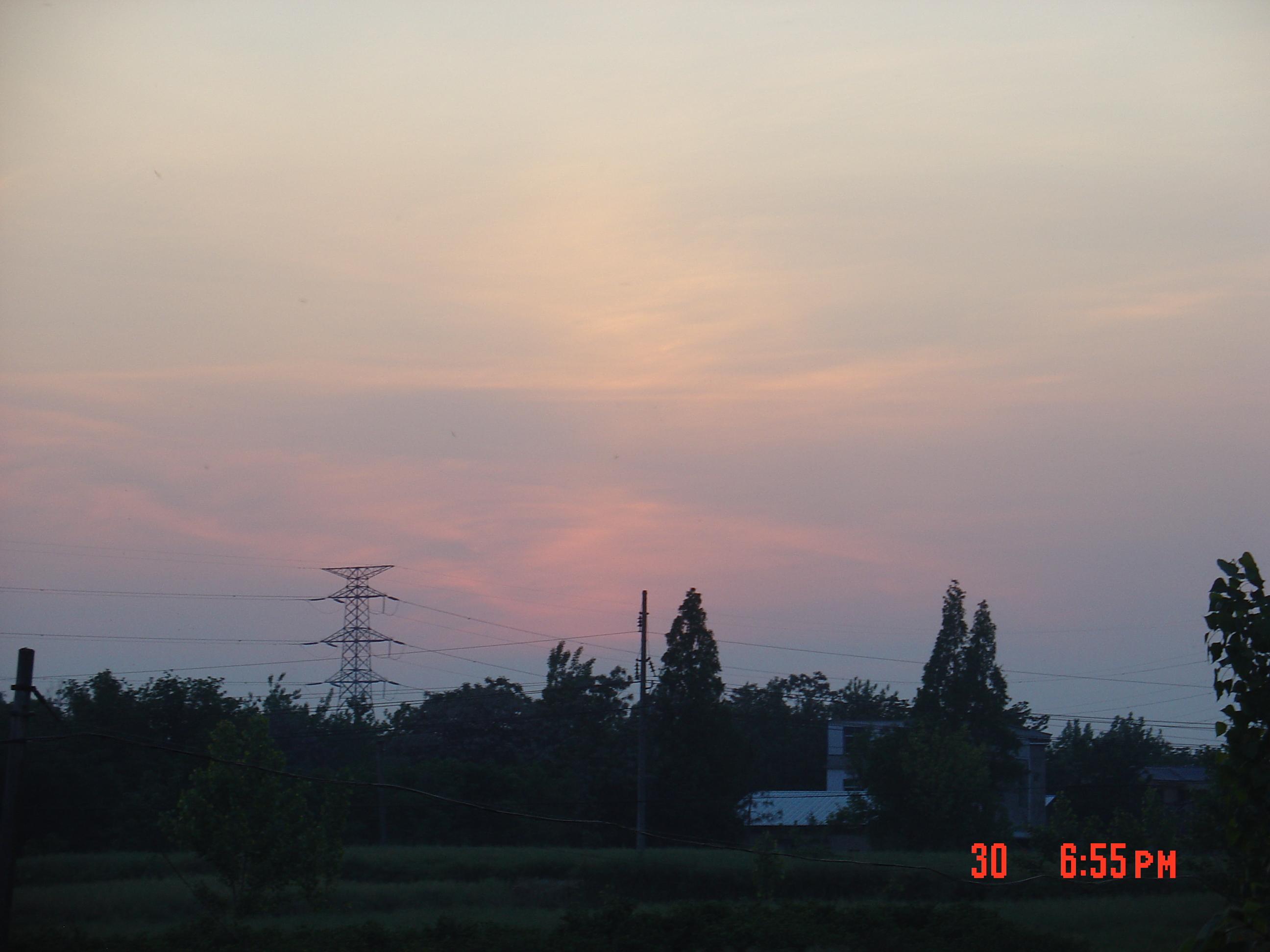 乡村暮色